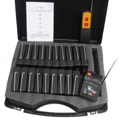 20cues / 10cues Remote Wireless Fire System Stage professionista Fontana fuochi d'artificio Spara pirotecnica