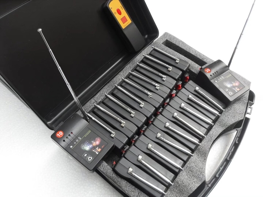 20cues / 10cues Remote Wireless Fire System Stage professionista Fontana fuochi d'artificio Spara pirotecnica