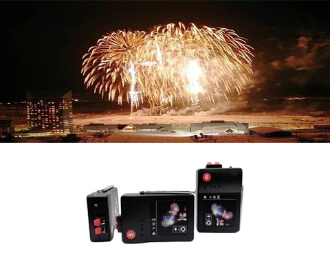 70-100m Controllo a distanza Stage Indoor Cold Fountain Base Sistema di accensione elettronico Fuochi d'artificio