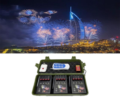 Batteria ricaricabile Remote control wireless Fuochi d'artificio a freddo OEM ODM