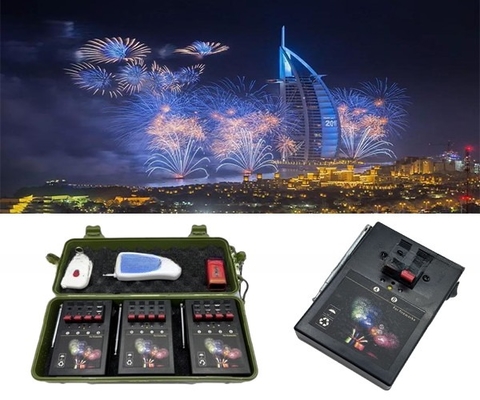 Batteria ricaricabile Remote control wireless Fuochi d'artificio a freddo OEM ODM