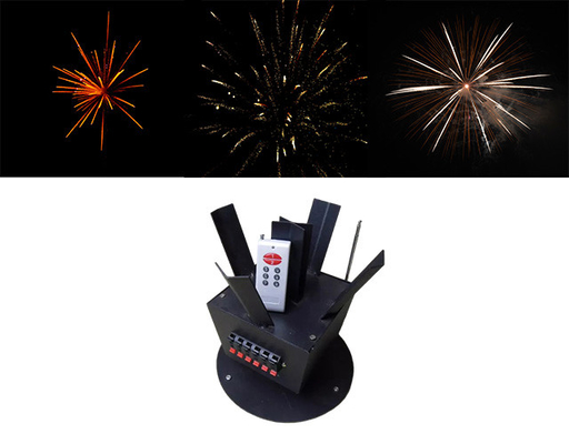 12 10 Canali 500m Ventilatore fuochi d'artificio Fontana macchina fuochi d'artificio sistema di impostazione controllo wireless