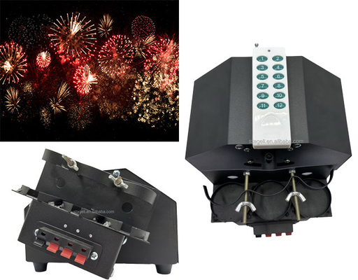 Stageli Cold Fireworks Firing System con fireworks rack per l'effetto speciale sul palco
