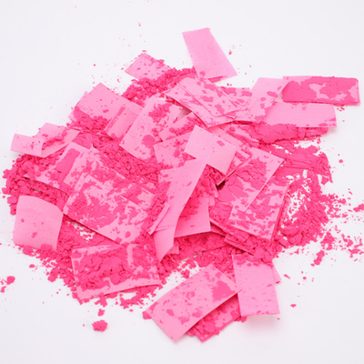 Rosso Blu Biodegradabile Confetti di nozze Poppers Poppers di genere