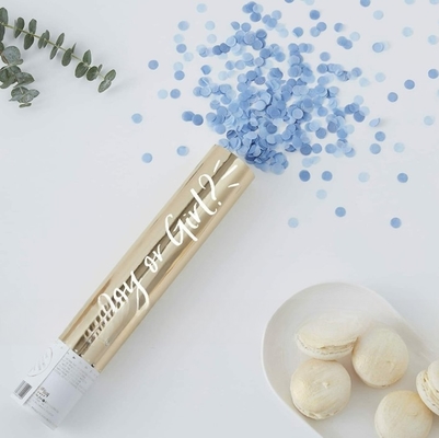 Biodegradabile Confetti di matrimonio Effetto fumo colore cannone OEM ODM