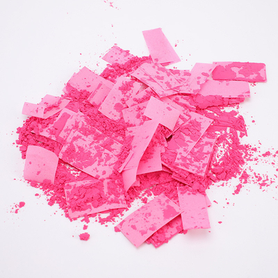 Pink Party Time Confetti Shooter biodegradabile per il matrimonio di compleanno