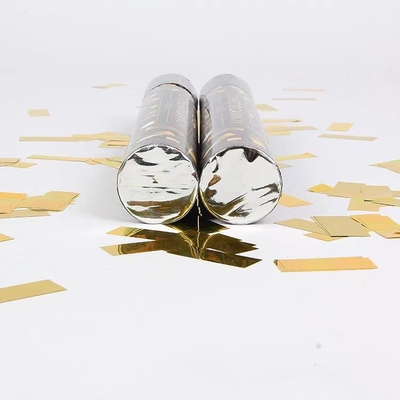 Colore effetto fumo Confetti portatili rivelare il genere cannone di polvere