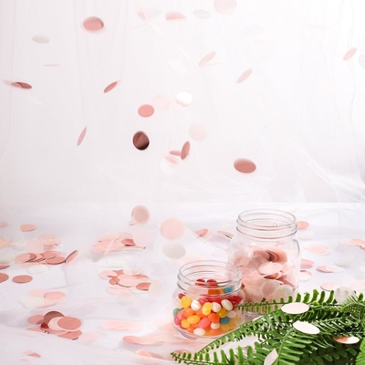 Cerchio rosa Tissue Paper Confetti Celebrazione Matrimonio Festa di compleanno