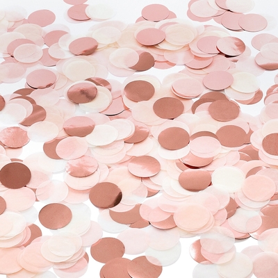 Cerchio rosa Tissue Paper Confetti Celebrazione Matrimonio Festa di compleanno