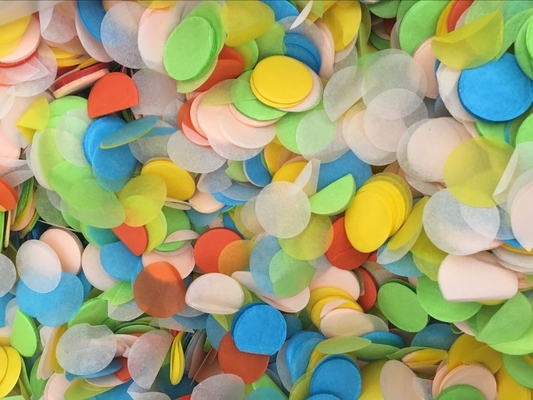 Al dettaglio Biodegradabile Confetti Party Streamer Wedding Confetti Paper
