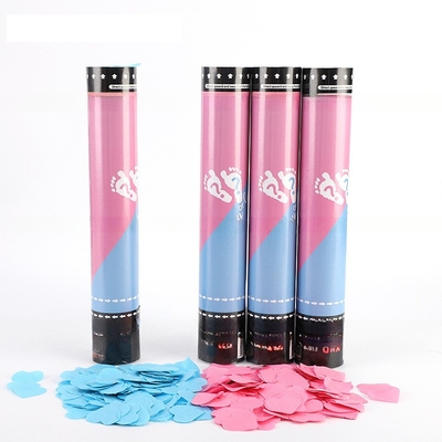 Polvere sicura rivela il genere Cannon Custom Confetti Poppers Handheld