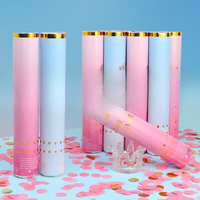 Polvere sicura rivela il genere Cannon Custom Confetti Poppers Handheld