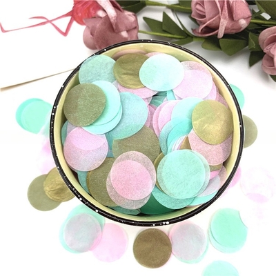 Confetti biodegradabili ecologici per blaster realizzati con carta di riso