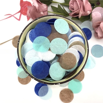 Confetti biodegradabili ecologici per blaster realizzati con carta di riso