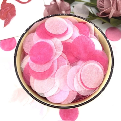 Confetti biodegradabili ecologici per blaster realizzati con carta di riso