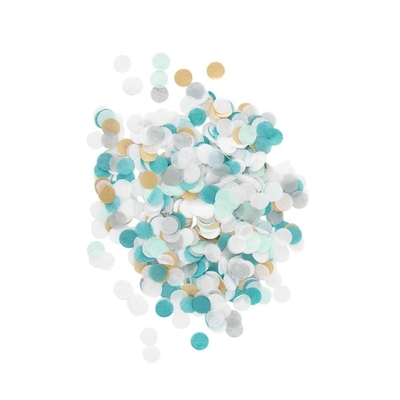 Confetti Dotti Cerchio Arcobaleno Confetti Per Tavola Festa Matrimoniale Celebrazioni Carta biodegradabile multicolore