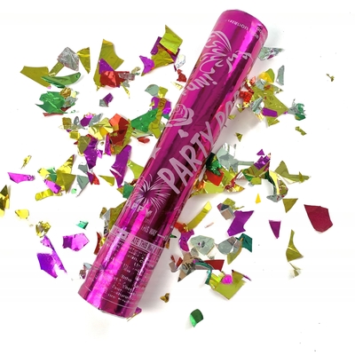 Genere Confetti Poppers Biodegradabile Genere rivela confetti colore effetto fumo