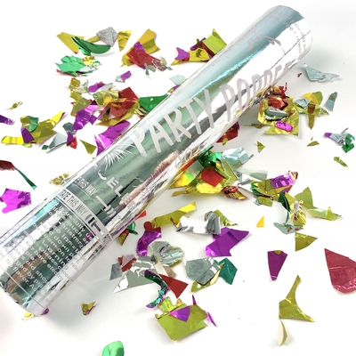Genere Confetti Poppers Biodegradabile Genere rivela confetti colore effetto fumo
