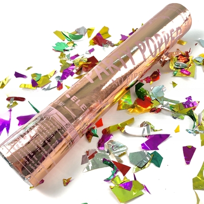 Genere Confetti Poppers Biodegradabile Genere rivela confetti colore effetto fumo