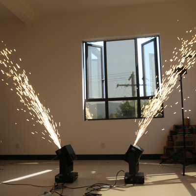 Controllo remoto 700w Dmx Sparking Cold Spark Fontana macchina matrimonio
