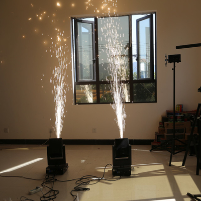 Controllo remoto 700w Dmx Sparking Cold Spark Fontana macchina matrimonio