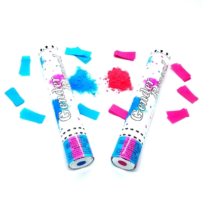 30 cm Portatile Rivelare il genere Fumo Confetti cannone di polvere con aria compressa potenza
