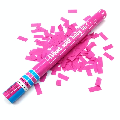 Blu e rosa Biodegradabile Incendiosi Festa Confetti Popper Twist Stile per ogni occasione