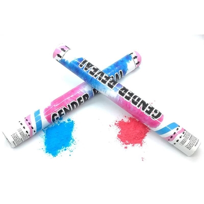 Doccia per bambini portatile Rivelare il sesso Confetti di fumo Confetti in polvere cannone biodegradabile Festa a prova di fiamma Popper Confetti Confetti
