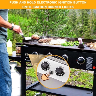 Generatore di scintilla universale certificato CSA &amp; CE Griglia a gas di fusione in plastica nera Electric Silver Push Button Igniter
