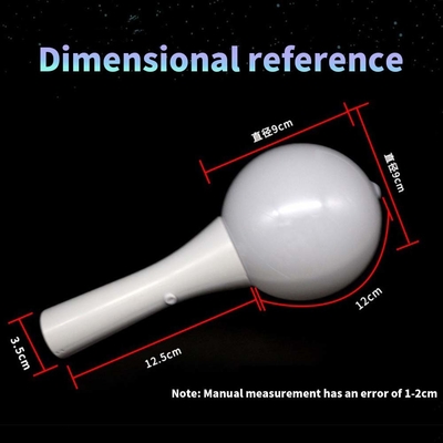Festival LED Ball Sticks Light Up Ball Wand Per Concert Supply, LED Glow Flashing Stick