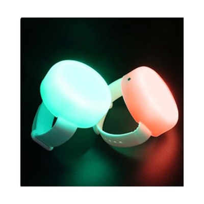 Personalizzazione Dmx Controlled LED Flash Wristband Per Event Rave Party