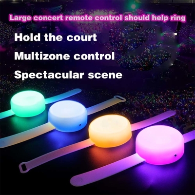 Controllo remoto personalizzato luminoso regolabile LED Light Up Bracelets NFC RFID Custom Promozionale