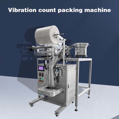 Macchina di imballaggio a vite completamente automatica due vibratori vasche hardware bullone chiodo a viti contare borsa imballaggio