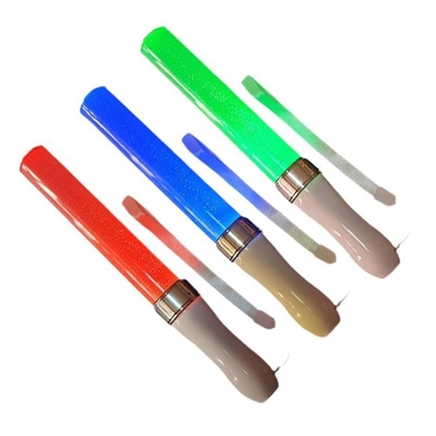 Acrilico Mini LED Stick con interruttore rotativo Custom Laser Logo Mini Glow Led Acrilico Stick Led Pen Light