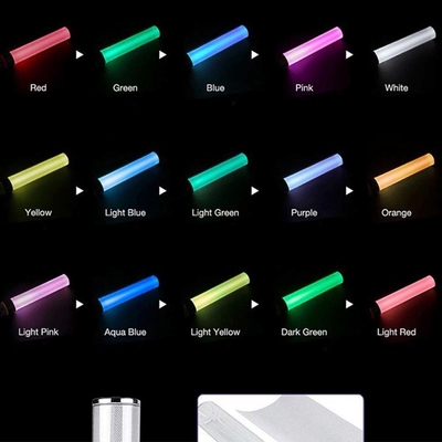 Acrilico Mini LED Stick con interruttore rotativo Custom Laser Logo Mini Glow Led Acrilico Stick Led Pen Light