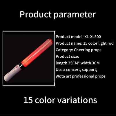 Acrilico Mini LED Stick con interruttore rotativo Custom Laser Logo Mini Glow Led Acrilico Stick Led Pen Light