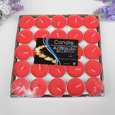 Candela colorata per la casa e per il matrimonio in singolo pacchetto