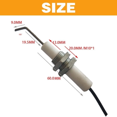 Grill a gas pulsante accenditore di cucina kit di accensione piezo universale spark plug a filo
