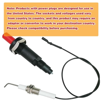 Grill a gas pulsante accenditore di cucina kit di accensione piezo universale spark plug a filo