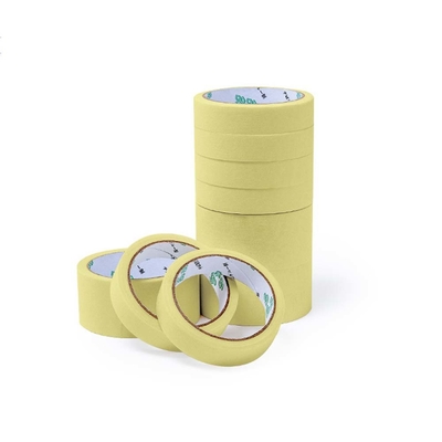 Nastro di mascheratura per autoveicoli Nastro di crepe colorato ad alta temperatura 48 mm 24 mm 12 mm