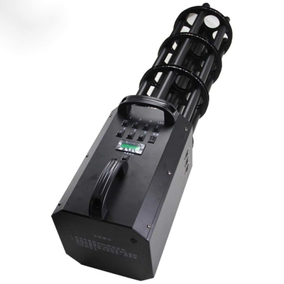 Dj Bar Atmosfera Portatile Sei Colpi Gatling Elettrico LED Confetti Pistola Cannon Nightclub Spray Paper Confetti Machine