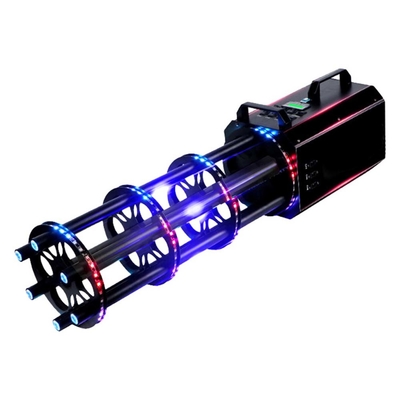 Batteria a LED Confetti Paper Gun Machine Sei colpi Confetti Shooter Gun Per DJ Disco Nightclub Festa di nozze