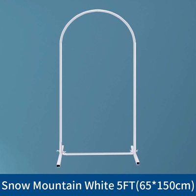 Cornice d'esposizione floreale in metallo d'oro sfondo rotondo sfondo di sposa sfondo di benvenuto sfondo di fiori arco di palloncino