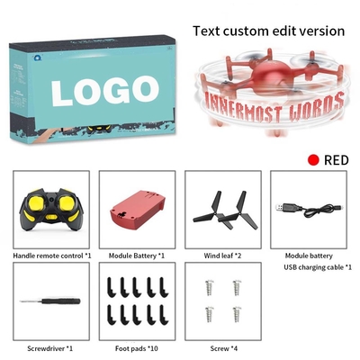 Display di controllo della gravità Drone a controllo remoto con luce fresca Show App Programmazione Editing di testo personalizzato