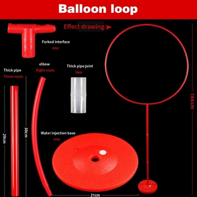 Ingrosso Decorazione matrimoniale Pallone Colonna Anello Bracket Via matrimoniale Pallone a piombo
