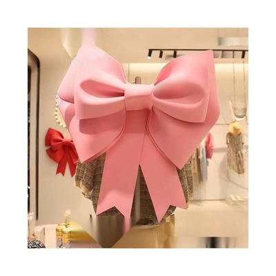 Decorazione domestica cravatte a mano di arco grande Bowknot di schiuma Eva per la decorazione di festa