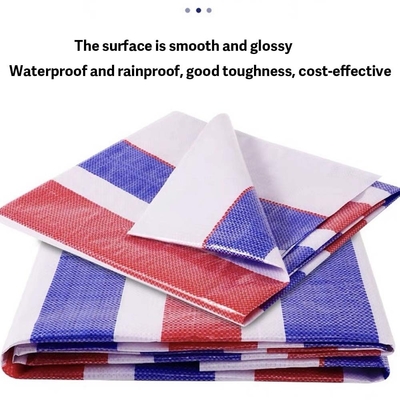 Acqua resistente peso personalizzato stratificato PE trapani di plastica trapani foglio di tessuto per copertura camion esterno