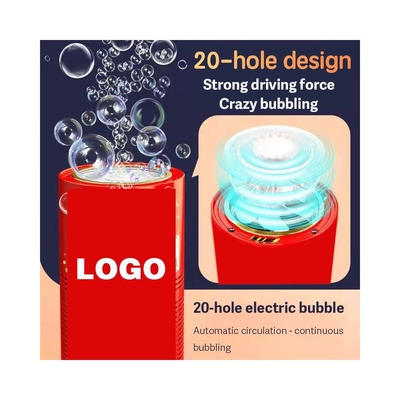 CE Electric Bubble Machine Portatile Firework Bubble Machine per feste e matrimoni Intervallo di età da 5 a 7 anni Realizzato in plastica
