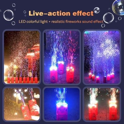 CE Electric Bubble Machine Portatile Firework Bubble Machine per feste e matrimoni Intervallo di età da 5 a 7 anni Realizzato in plastica