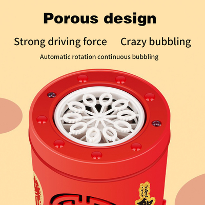 CE Electric Bubble Machine Portatile Firework Bubble Machine per feste e matrimoni Intervallo di età da 5 a 7 anni Realizzato in plastica